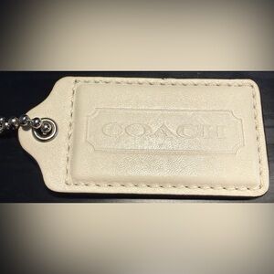 Coach Leather Hangtag 2009